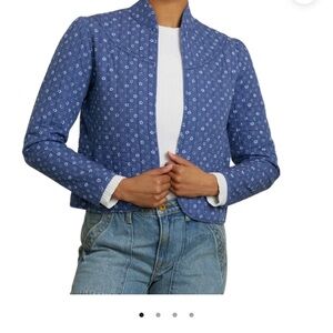 NSF Blue Floral Women's Blazer